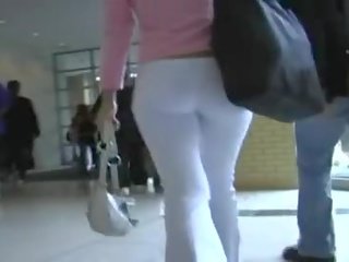 Pantat/ punggung dalam putih seluar